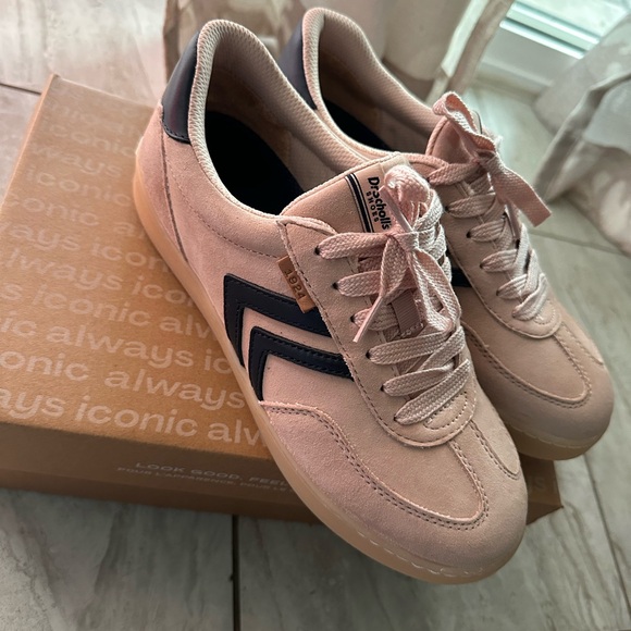 Dr. Scholl's Pink and Navy Athletic Shoes - Picture 3 of 4